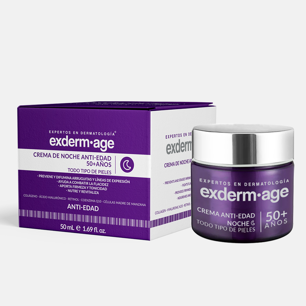 EXDERM AGE CREMA DE NOCHE 50+ AÑOS