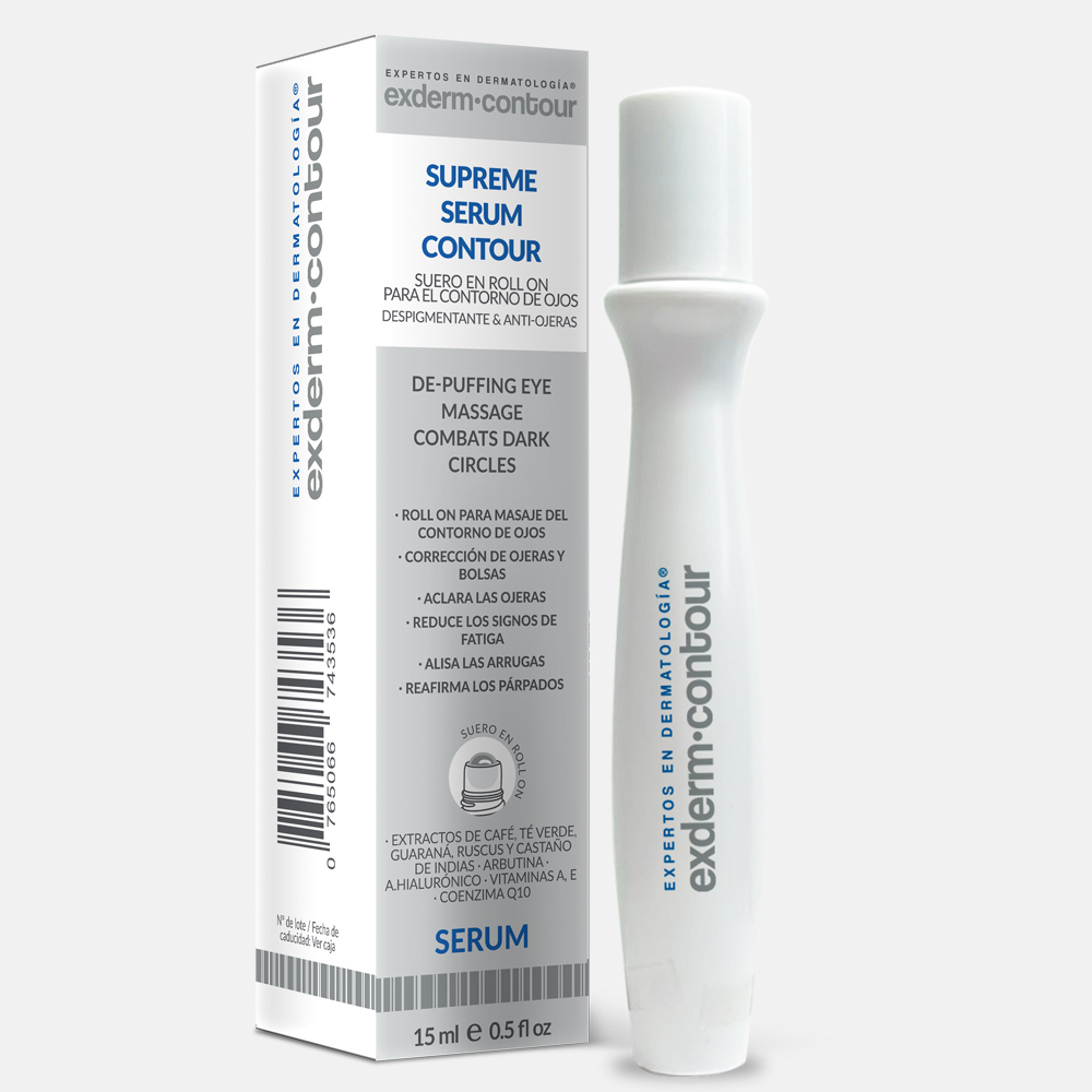 EXDERM CONTOUR SERUM ROLL ON ANTI OJERAS Y BOLSAS