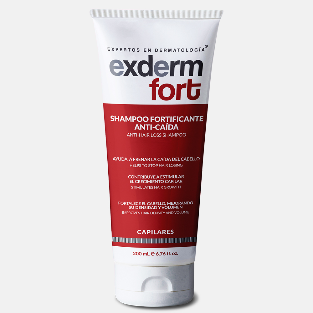 EXDERM FORT SHAMPOO FORTIFICANTE ANTI-CAIDA DE CABELLO