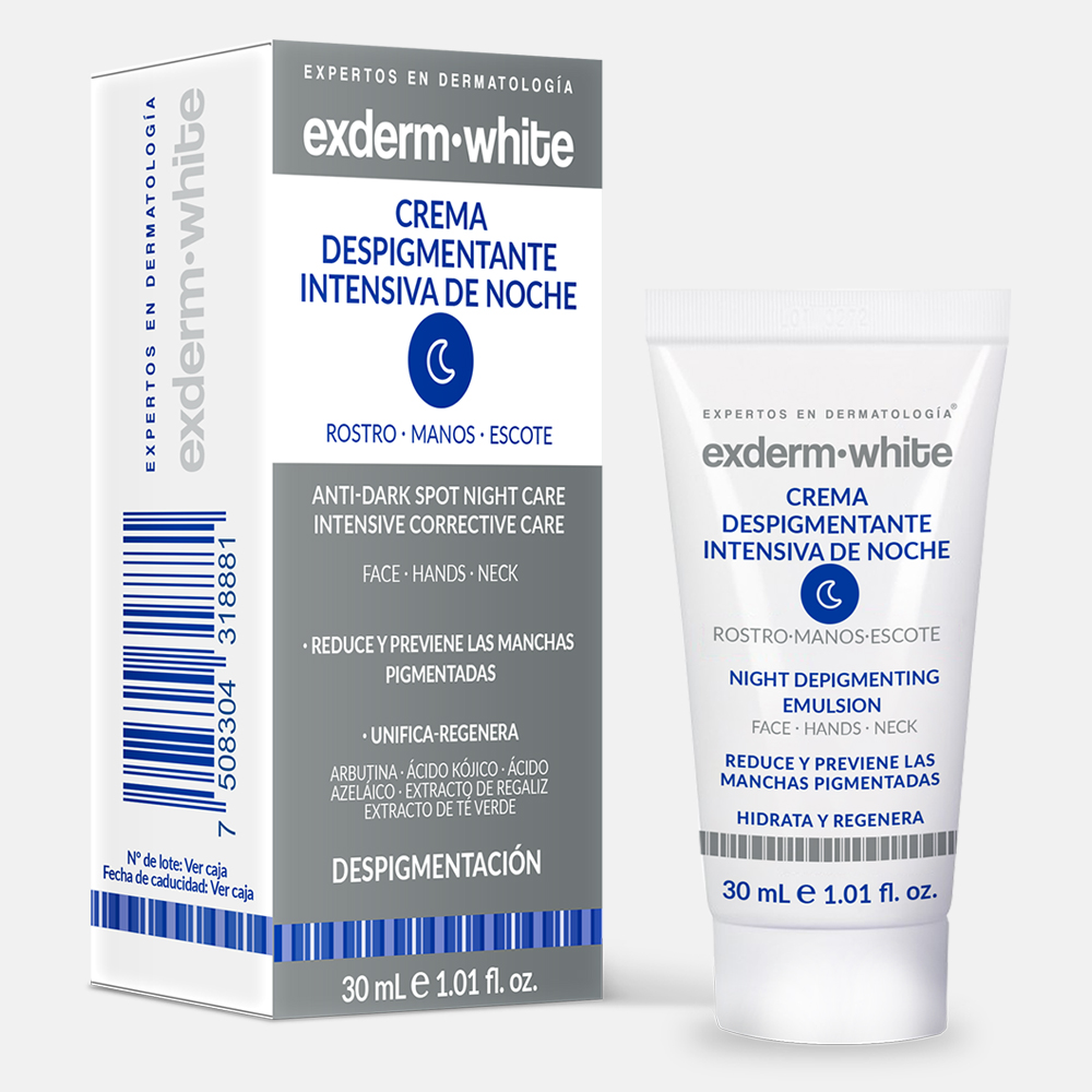 EXDERM WHITE CREMA INTENSIVA DESPIGMENTANTE DE NOCHE