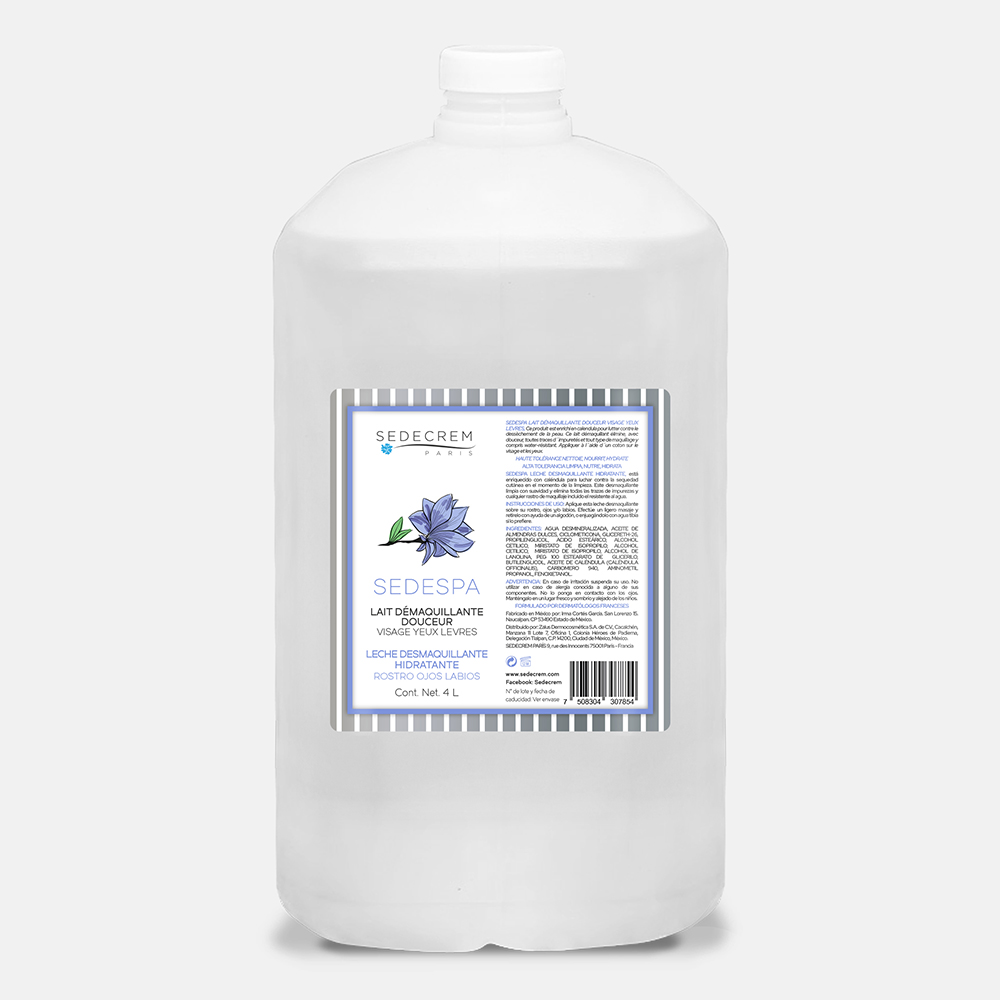 LECHE DESMAQUILLANTE HIDRATANTE 4 litros